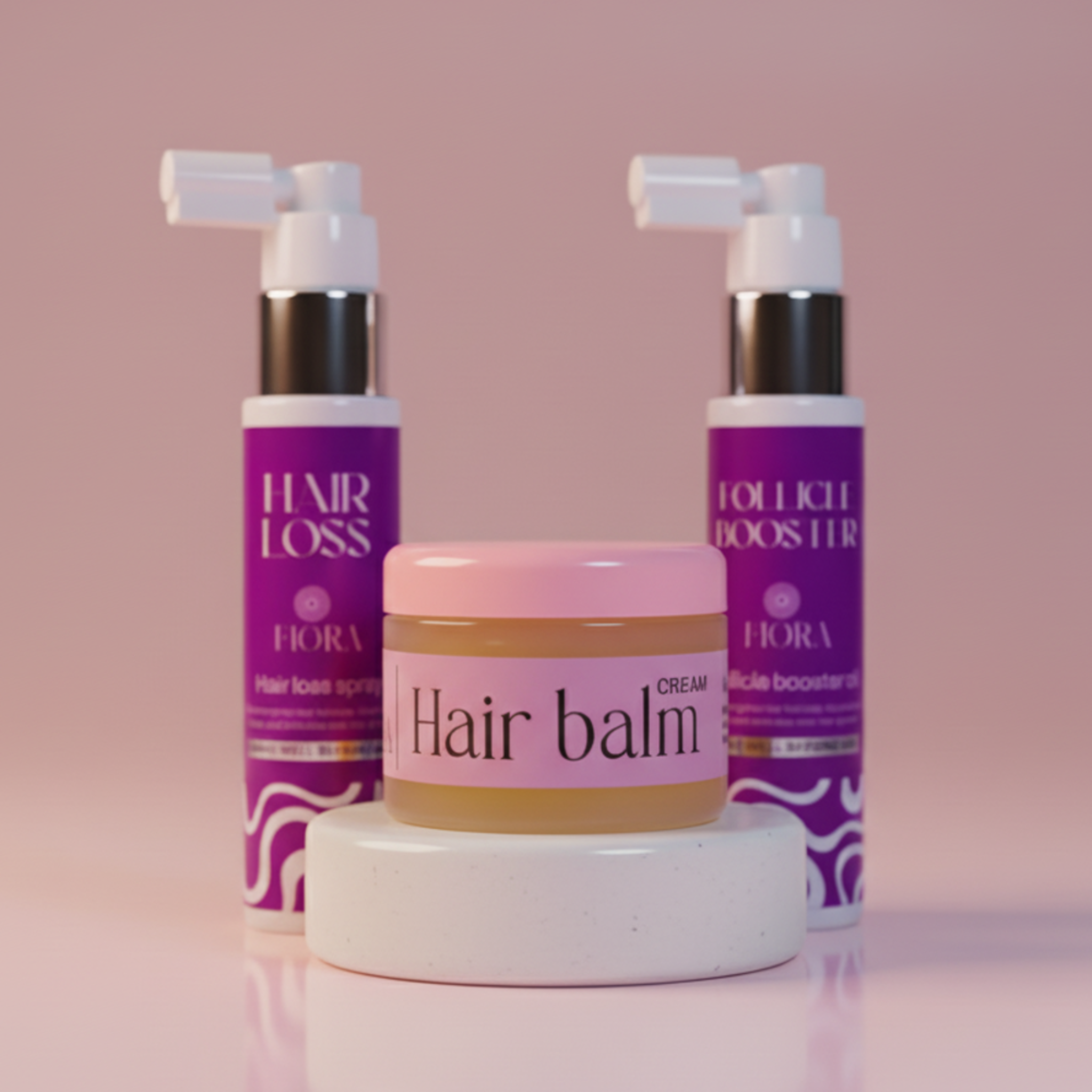 Hair loss set