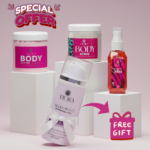 fiora – مجموعة التعطير (body butter + mist)