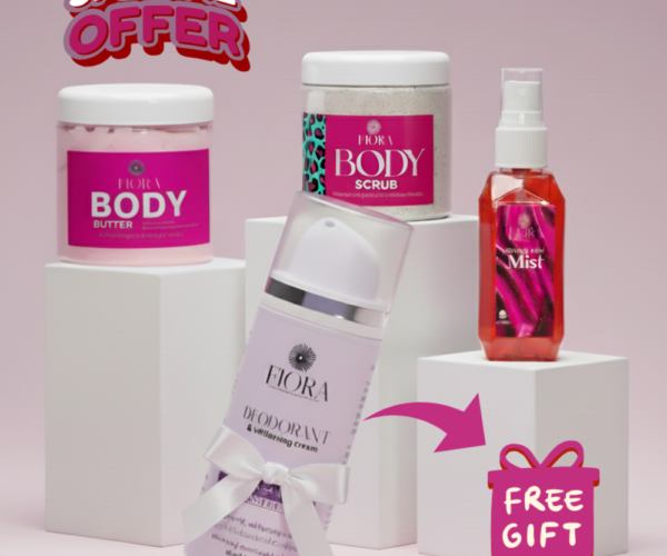 fiora – مجموعة التعطير (body butter + mist)